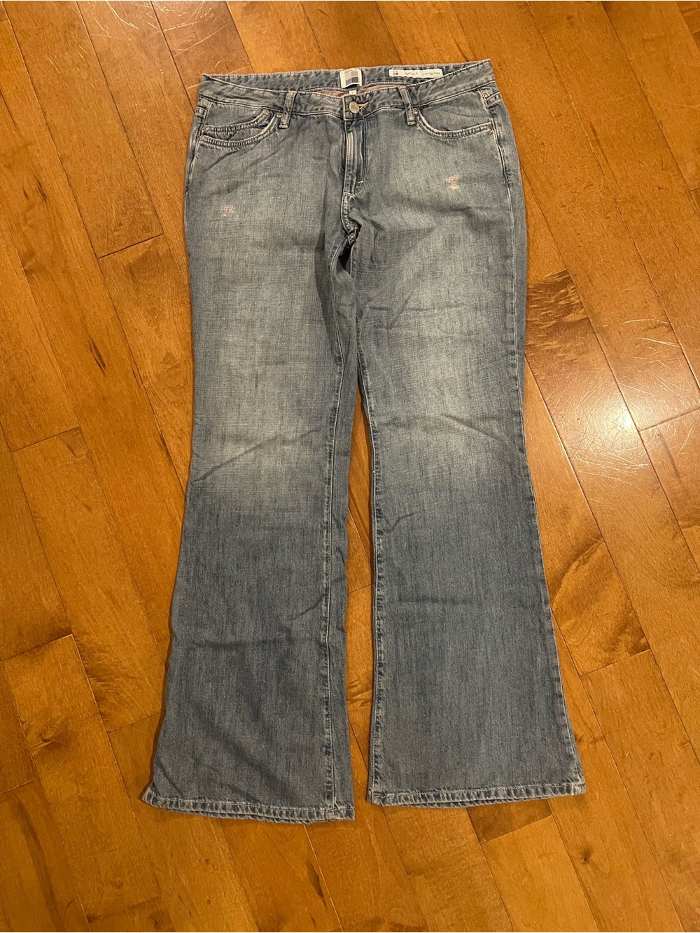 SALT Works Avenue A Low Rise Flare Denim Jeans 31 x 31